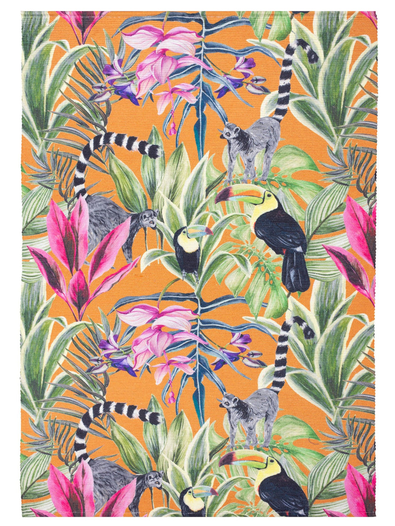 Wylder Kali Animals tropical rug 120x170cm - British product