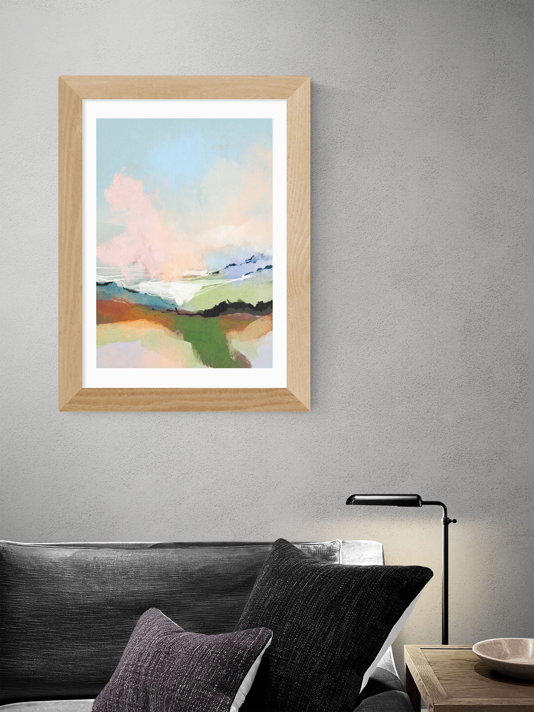 East End Prints Oak Dream Landscape framed art print - British product
