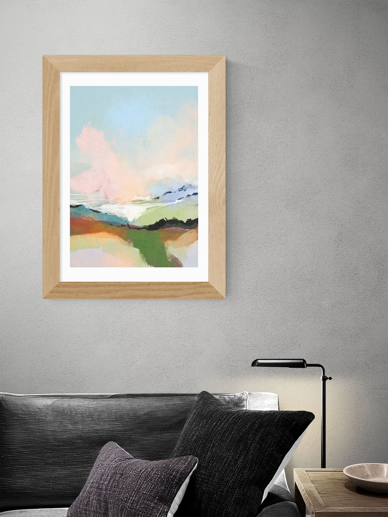 East End Prints Oak Dream Landscape framed art print - British product