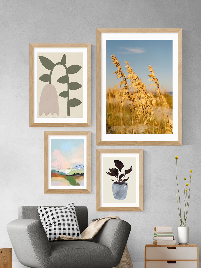 East End Prints Oak Dream Landscape framed art print - British product