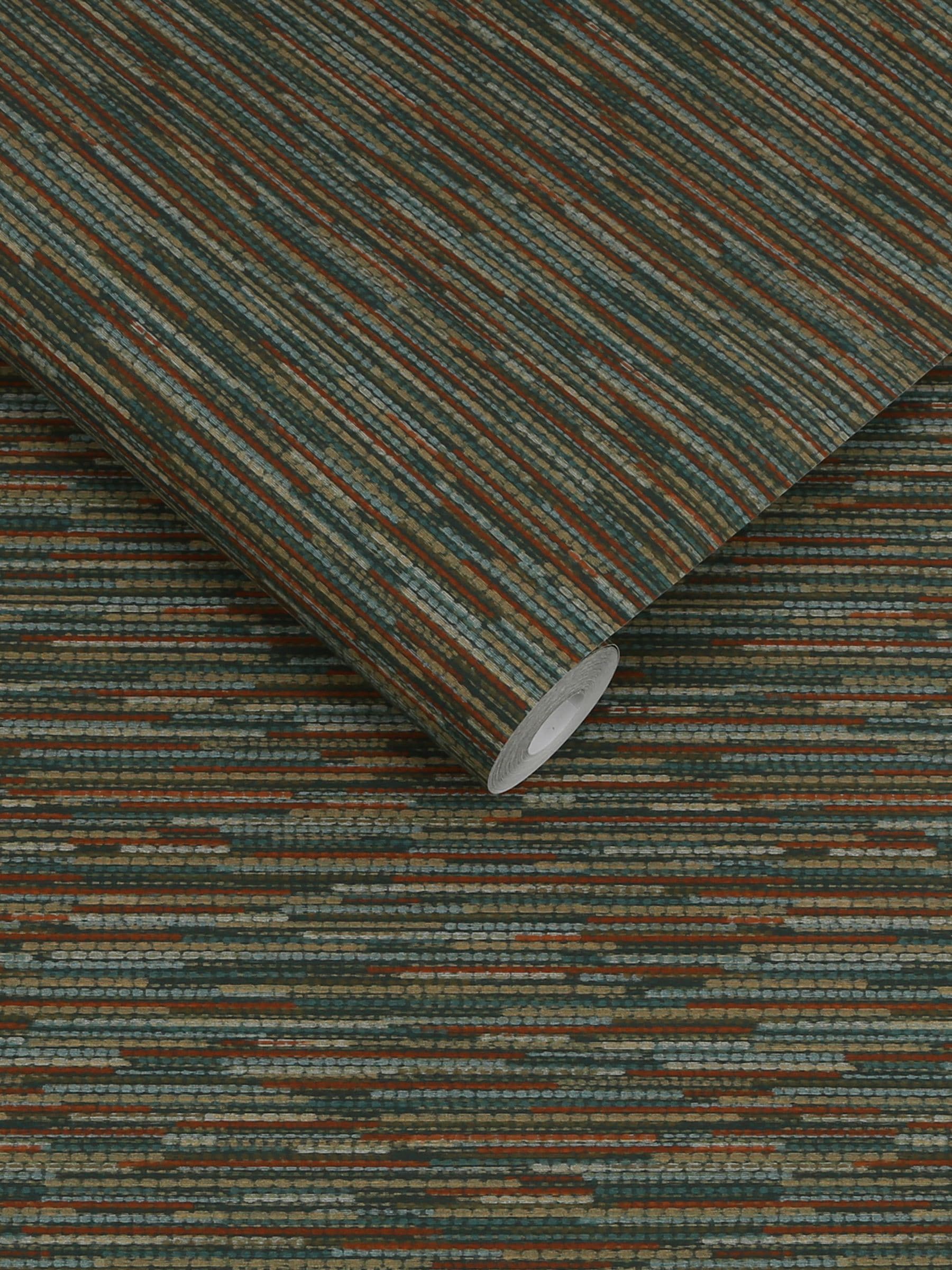 Graham & Brown green empress grasscloth wallpaper sample - British product