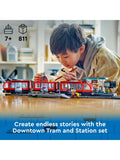 LEGO City Downtown Tram and Station building set (British brand)