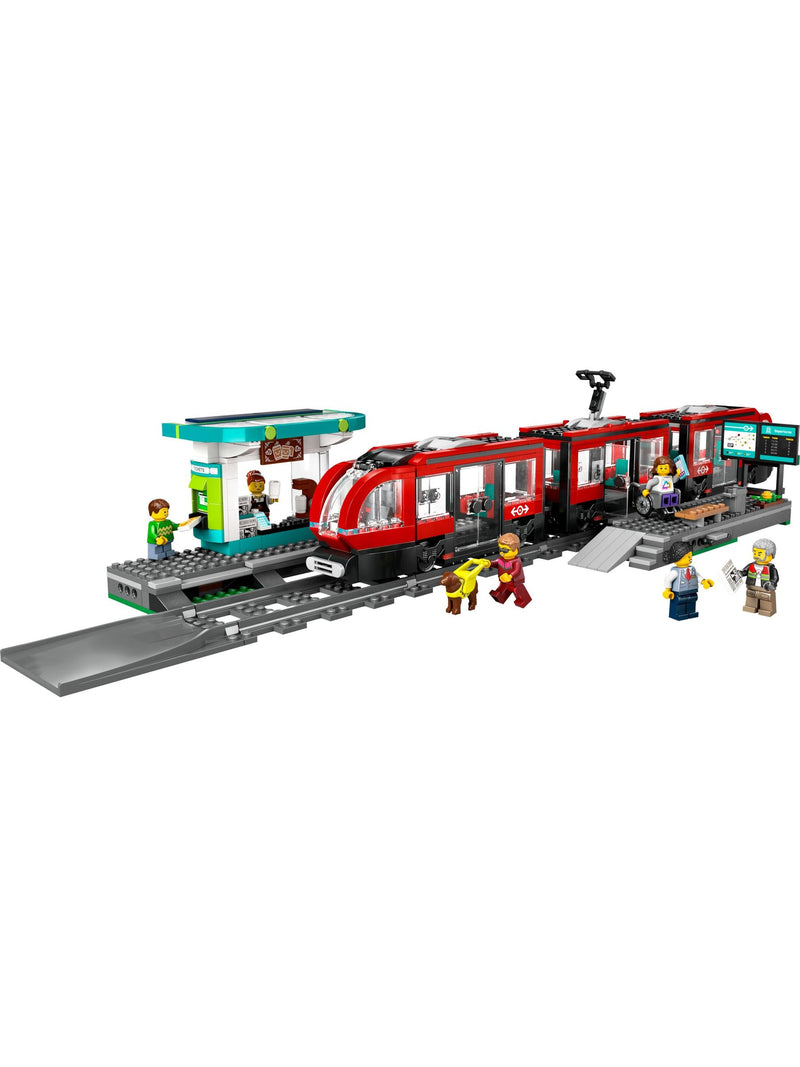 LEGO City Downtown Tram and Station building set (British brand)