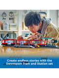 LEGO City Downtown Tram and Station building set (British brand)