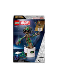 LEGO Marvel Dancing Groot buildable toy 459 pieces, imported from the UK