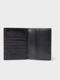 Osprey London black leather passport cover 13.5x10cm (British brand)