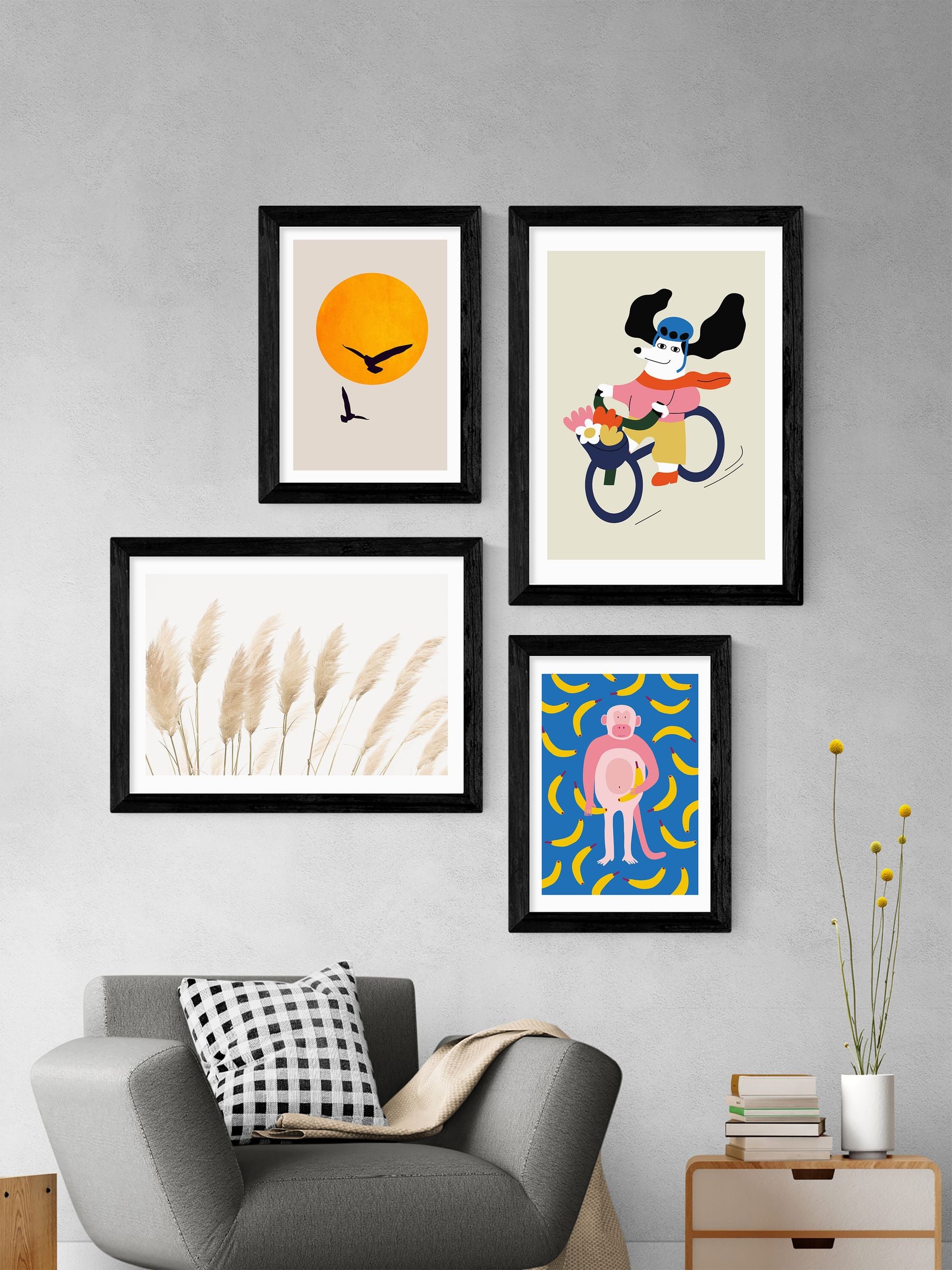 East End Prints Black The Beauty Of Life Framed Art Print
