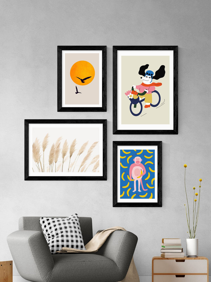 East End Prints Black The Beauty Of Life Framed Art Print
