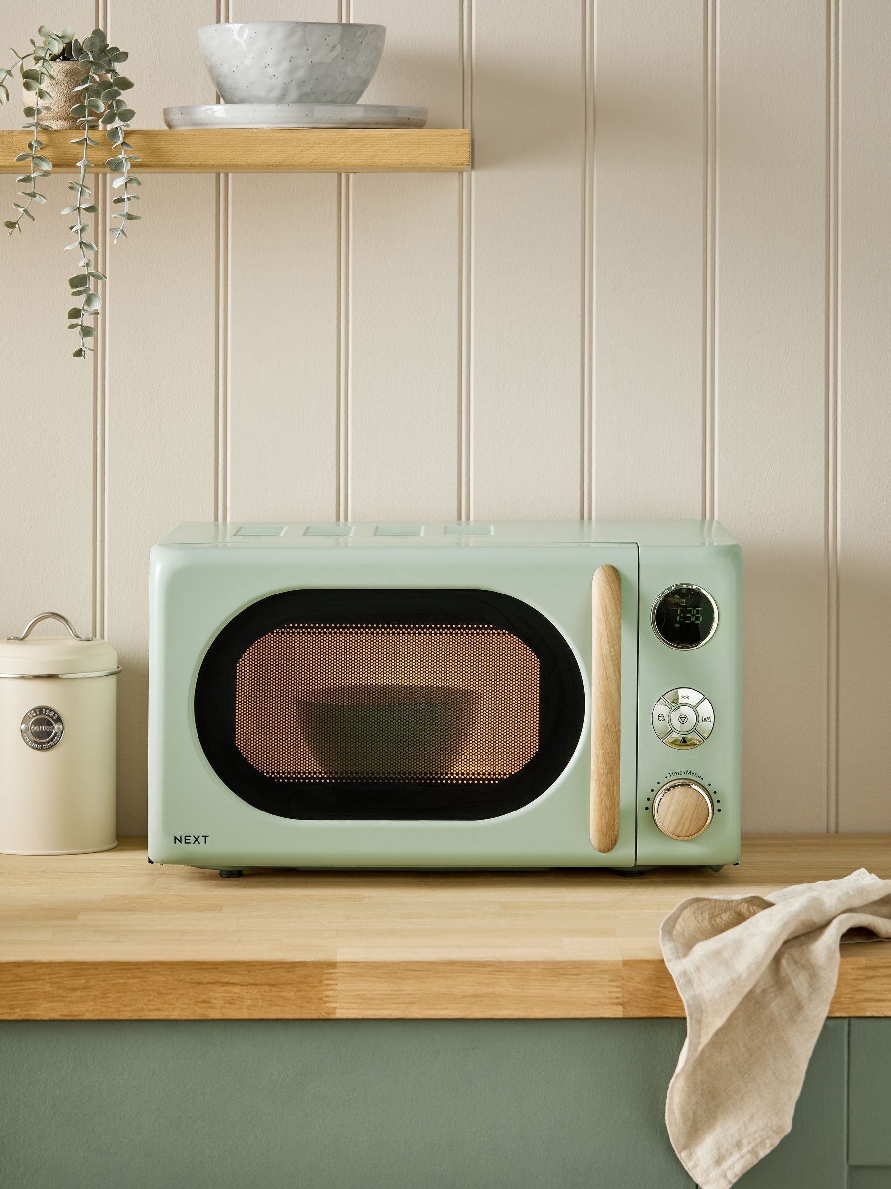 Bronx Black Microwave Oven 20L