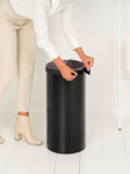 Brabantia laundry bin Matt Black 35L, UK version