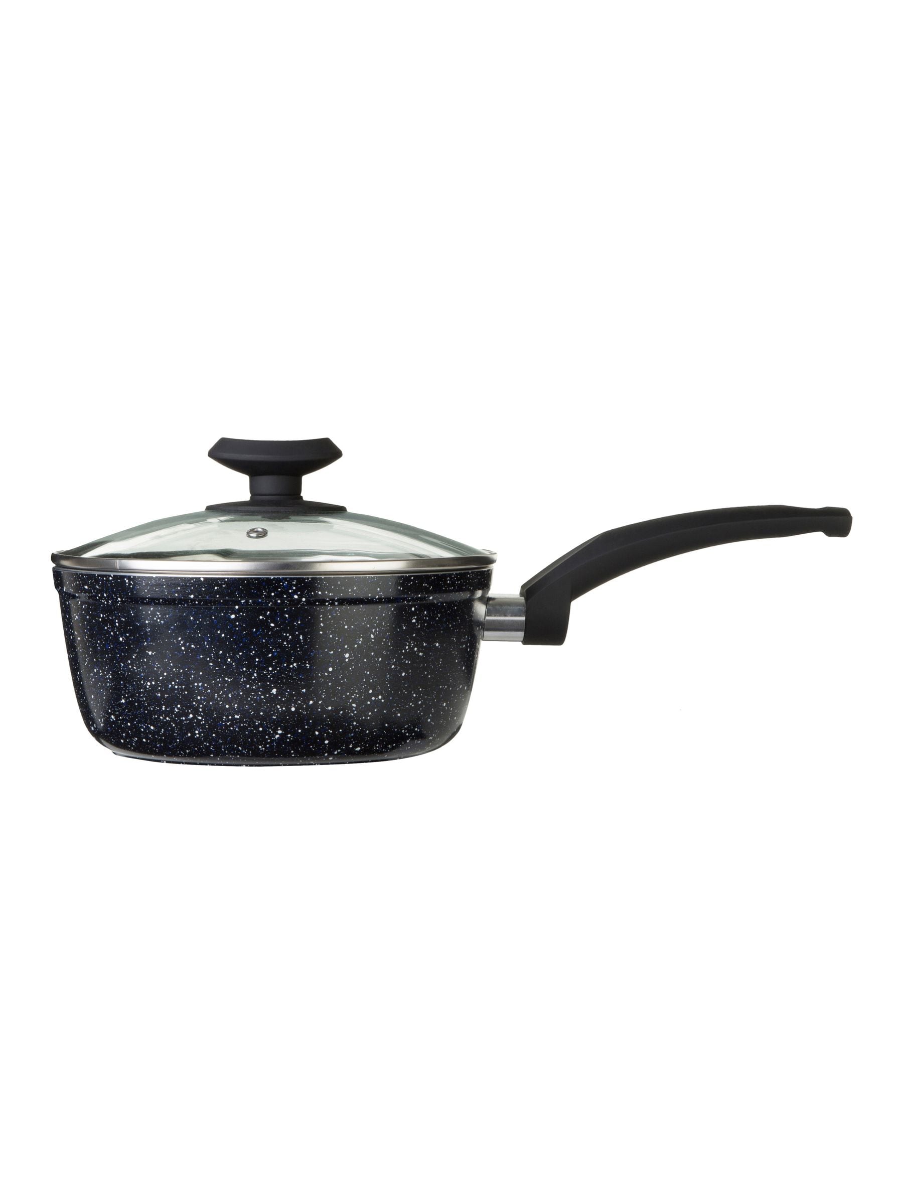 Maison by Premier Black Stoneflam 20cm saucepan - British product