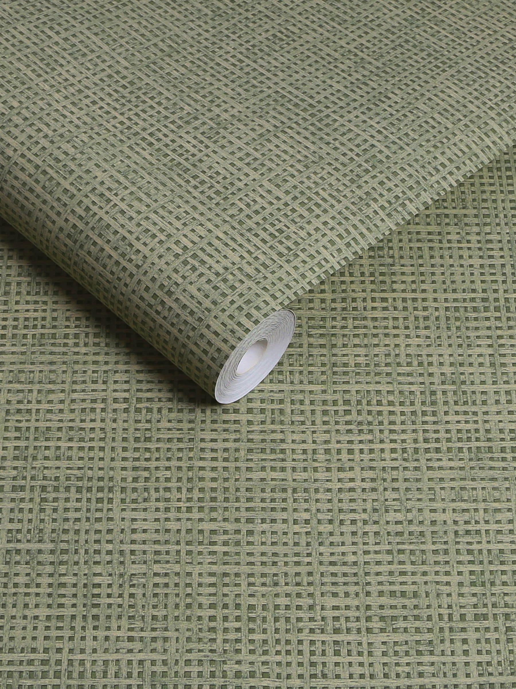 Graham & Brown Calma Rustic Weft wallpaper sample A4 (British brand)
