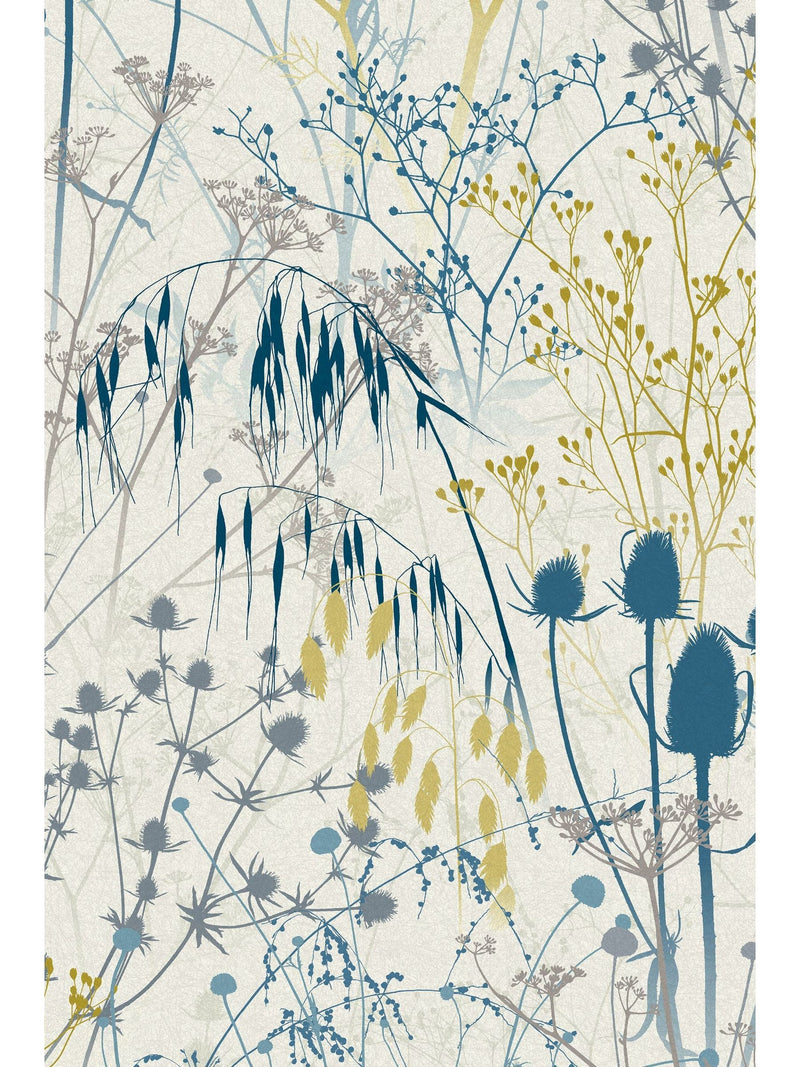 Clarissa Hulse Blue Summer Border wallpaper (British brand)