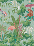 Graham & Brown Curious Canopy Day wallpaper sample (British brand)