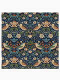 William Morris Gallery Blue Strawberry Thief Pack of 4 100% Cotton Napkins