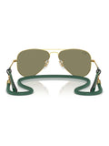 Ray-Ban RJ9506S yellow junior pilot sunglasses, UK version