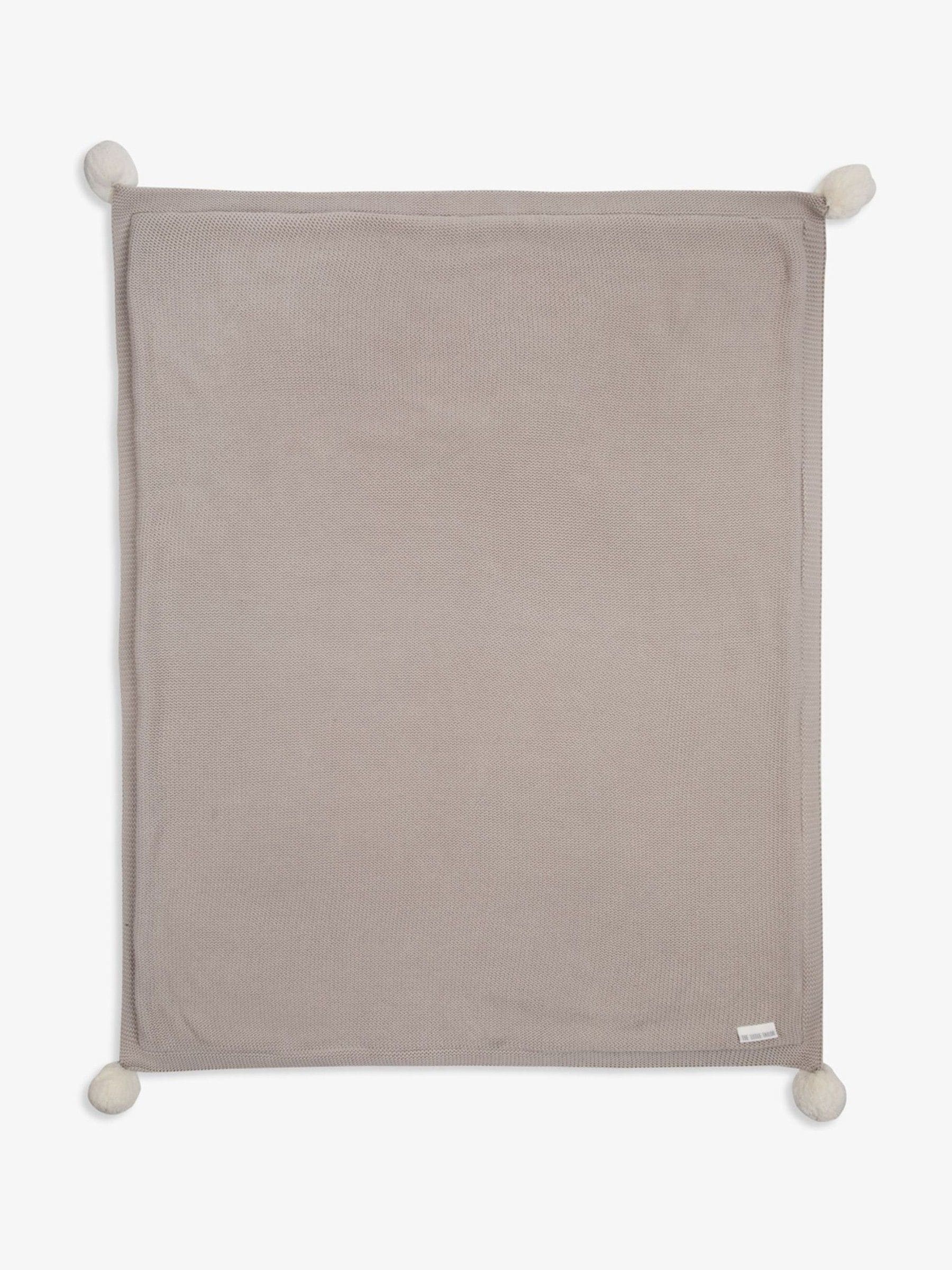 Little Tailor pom pom baby blanket 100cm - British product
