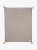 Little Tailor pom pom baby blanket 100cm - British product