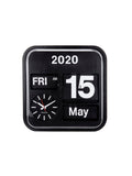 Karlsson Black Big Flip wall clock 43cm (British brand)