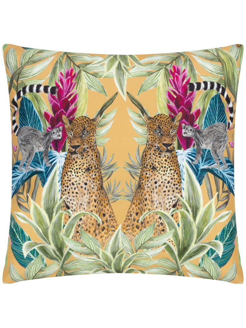 Wylder Kali Leopards outdoor cushion - British product