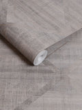 Graham & Brown wallpaper sample Grey Lorenzo Geo A4 (British brand)