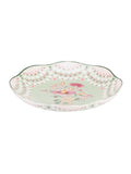 Set of 4 Fine China Scalloped Pasta Bowls