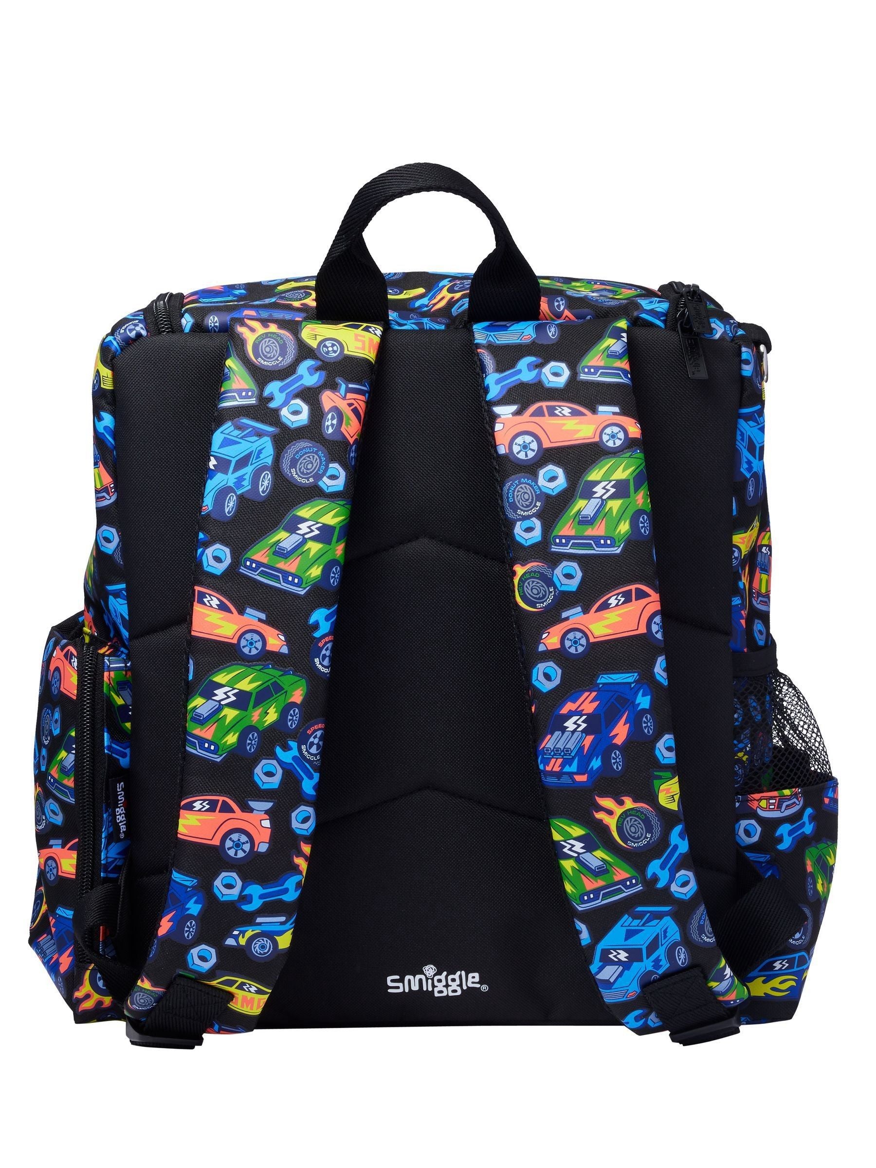 Smiggle black Playtime Daycare Backpack (British brand)