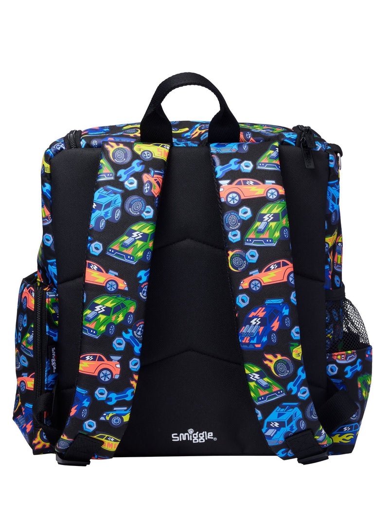 Smiggle black Playtime Daycare Backpack (British brand)