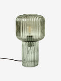 MADE.COM Briz table lamp green glass shade - British product