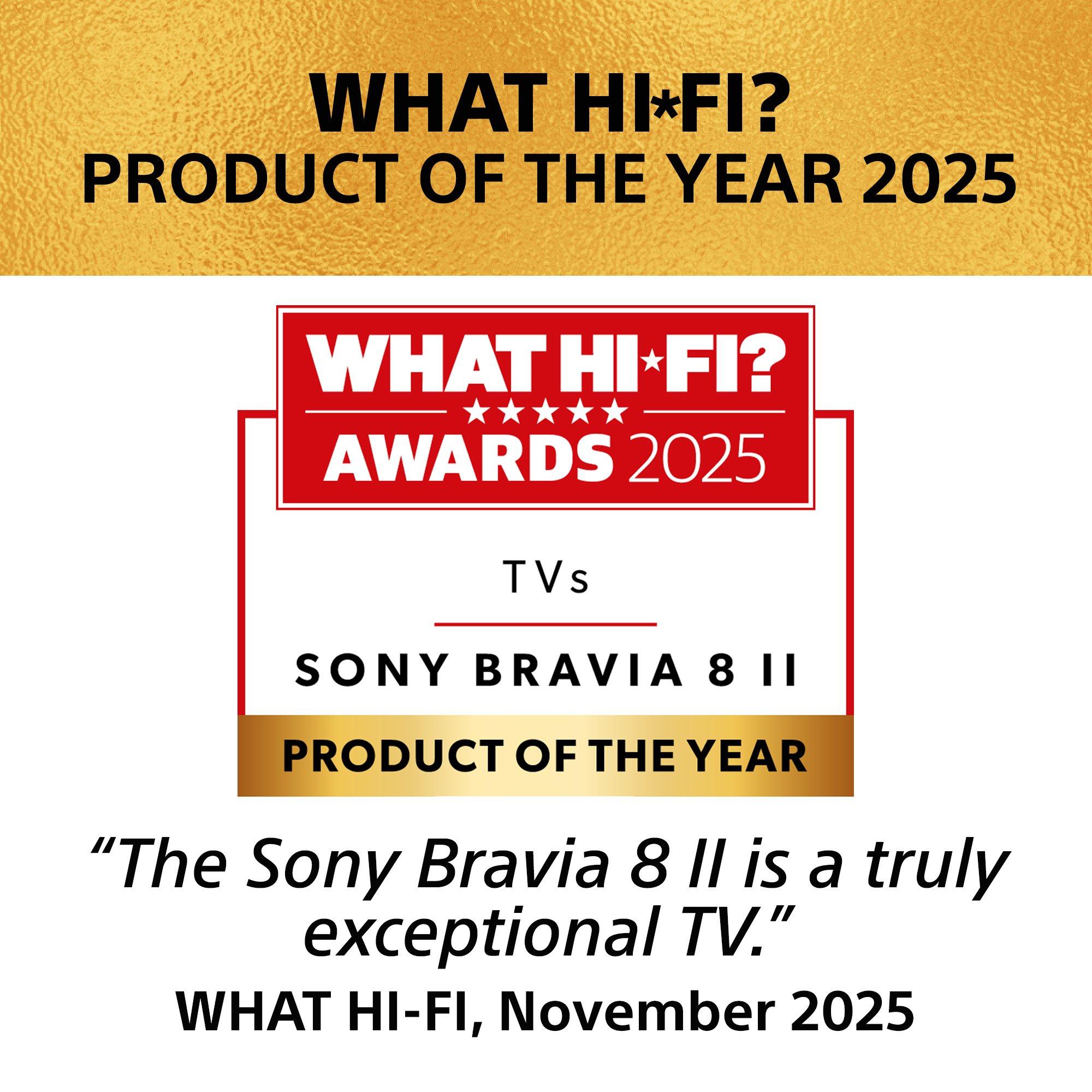 Sony Bravia 8 II 55 inch QD-OLED smart TV (British brand)