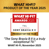 Sony Bravia 8 II 55 inch QD-OLED smart TV (British brand)