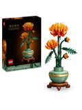 LEGO Botanicals Chrysanthemum flower building set 278 pieces, imported from the UK