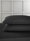 Bianca Set of 2 Blue 400 Thread Count Cotton Sateen Pillowcases