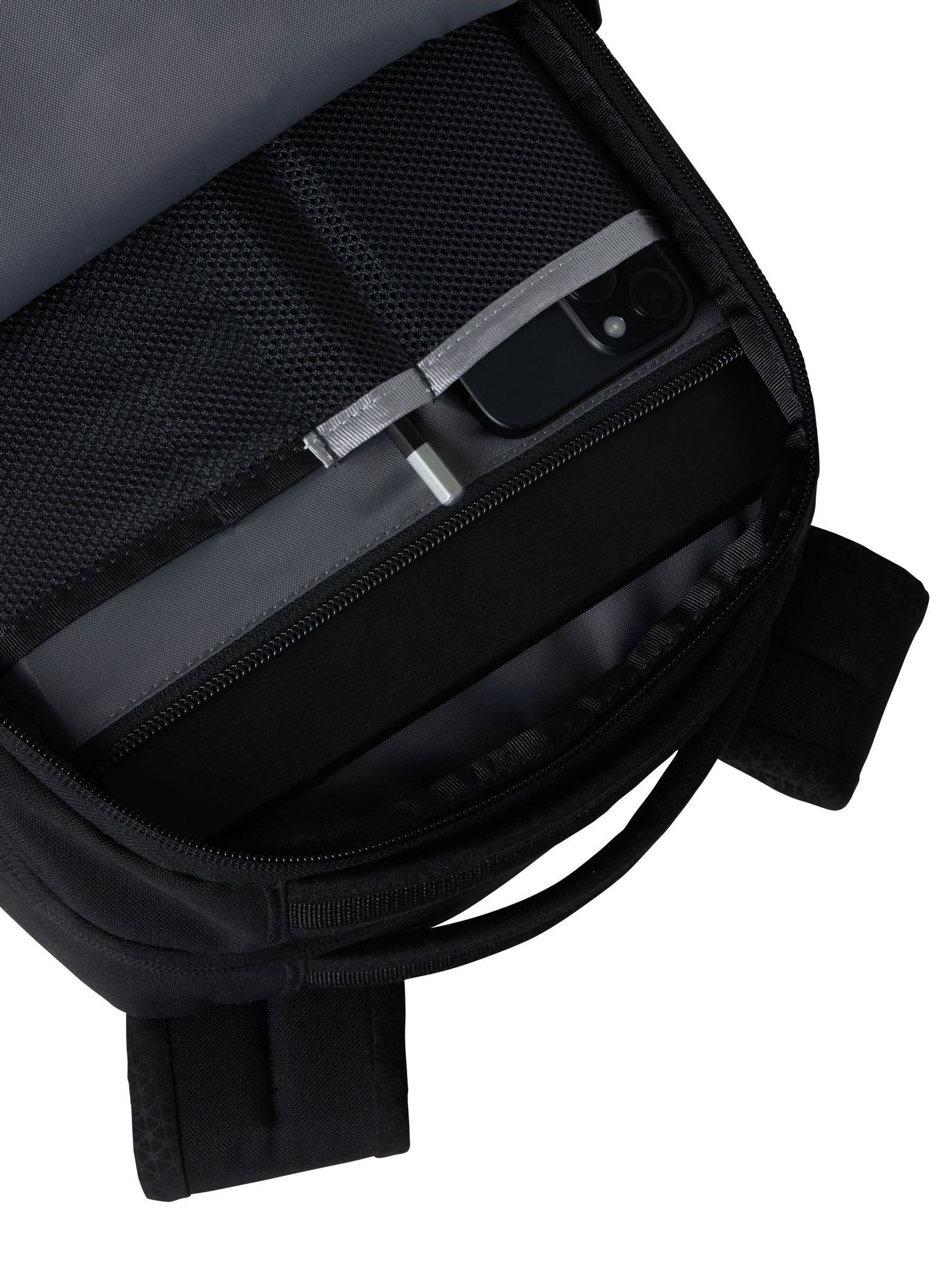 North Face Jester backpack Black Dark 28L (British brand)