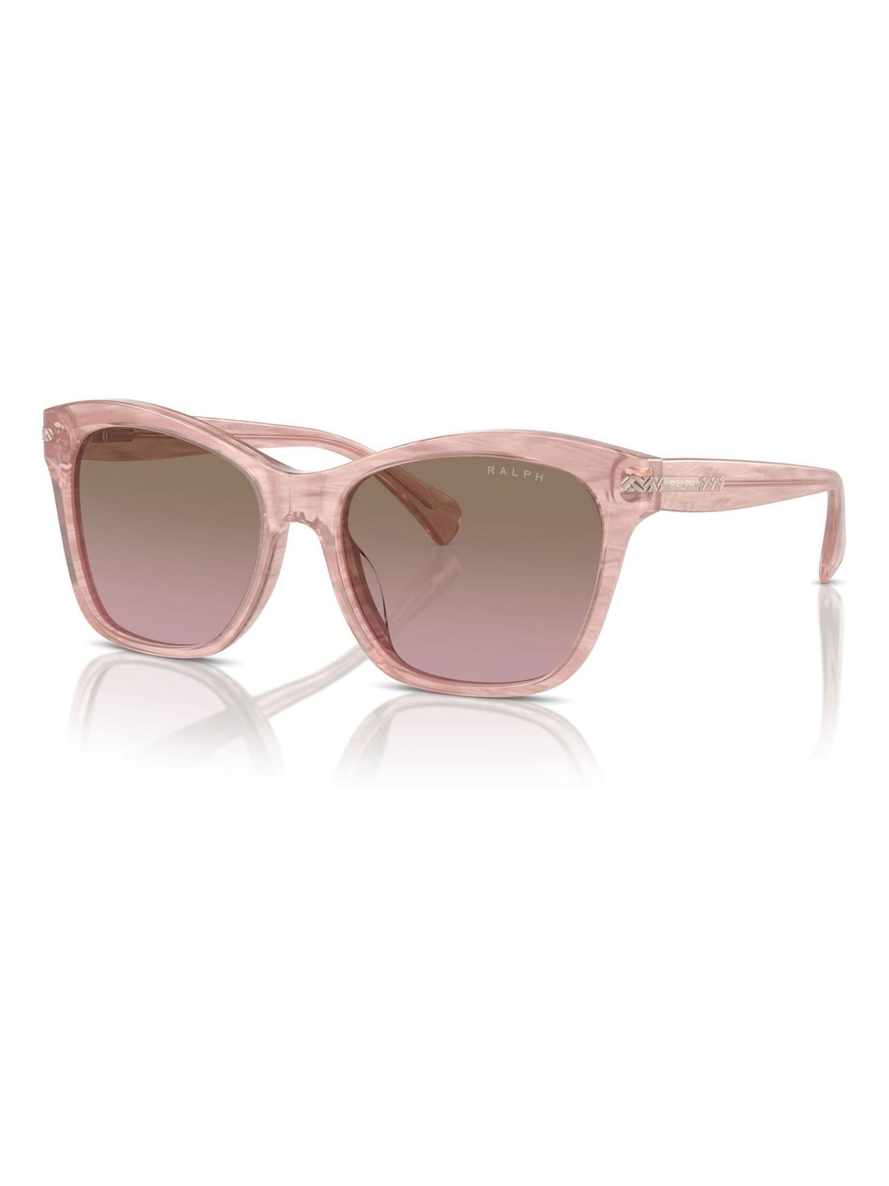 Ralph Lauren pink square sunglasses, UK version