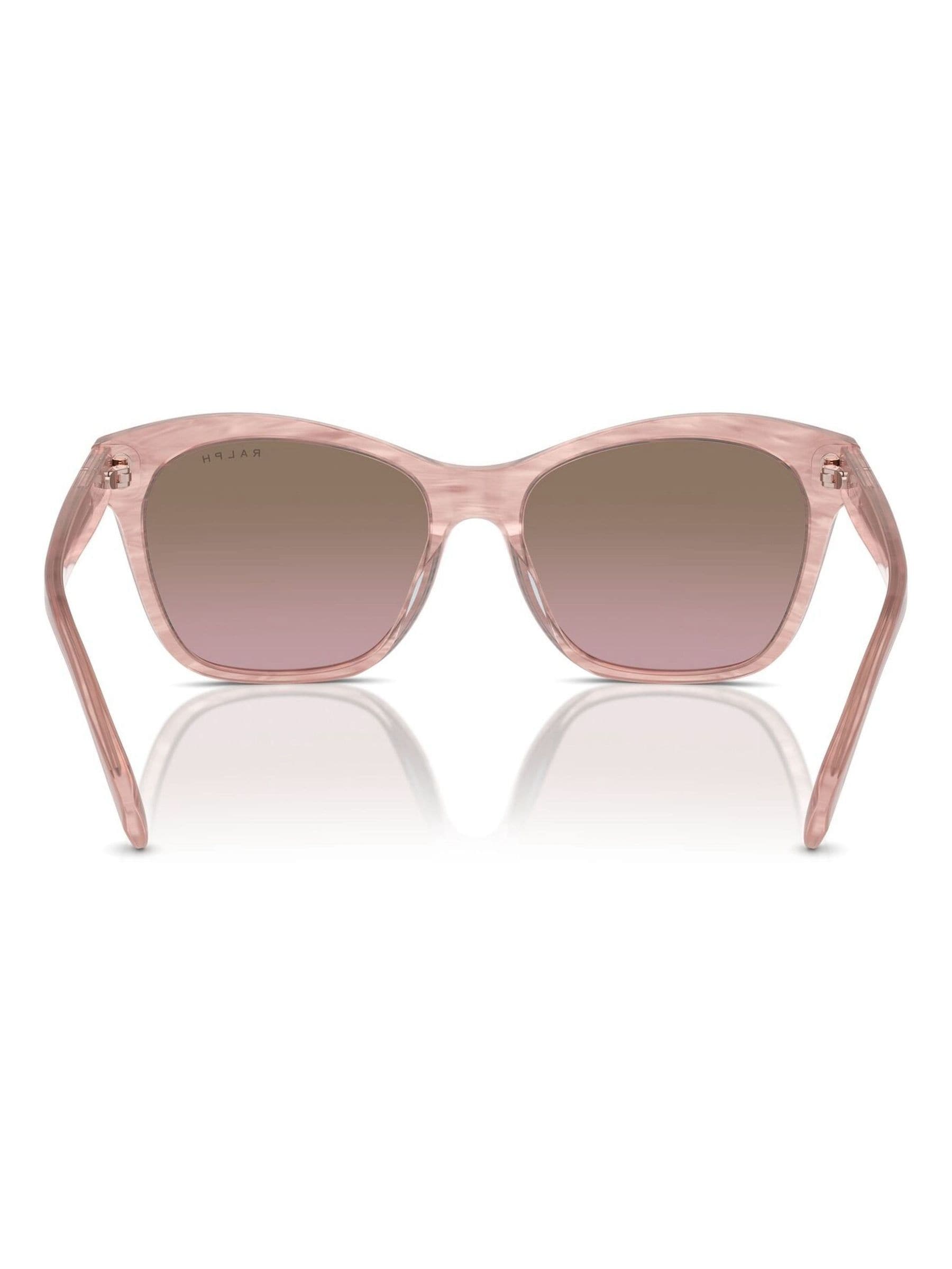 Ralph Lauren pink square sunglasses, UK version