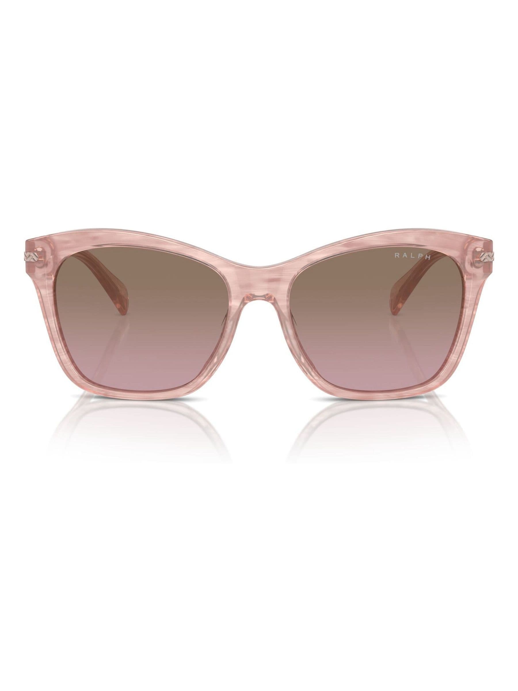 Ralph Lauren pink square sunglasses, UK version