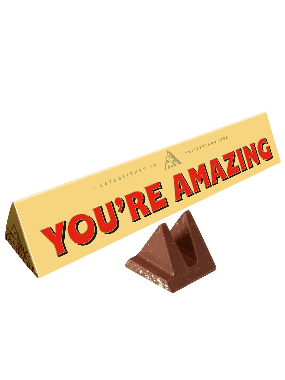Toblerone Chocolate 360G You're Amazing Bar