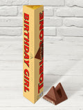 Toblerone Chocolate 360G Birthday Girl Bar