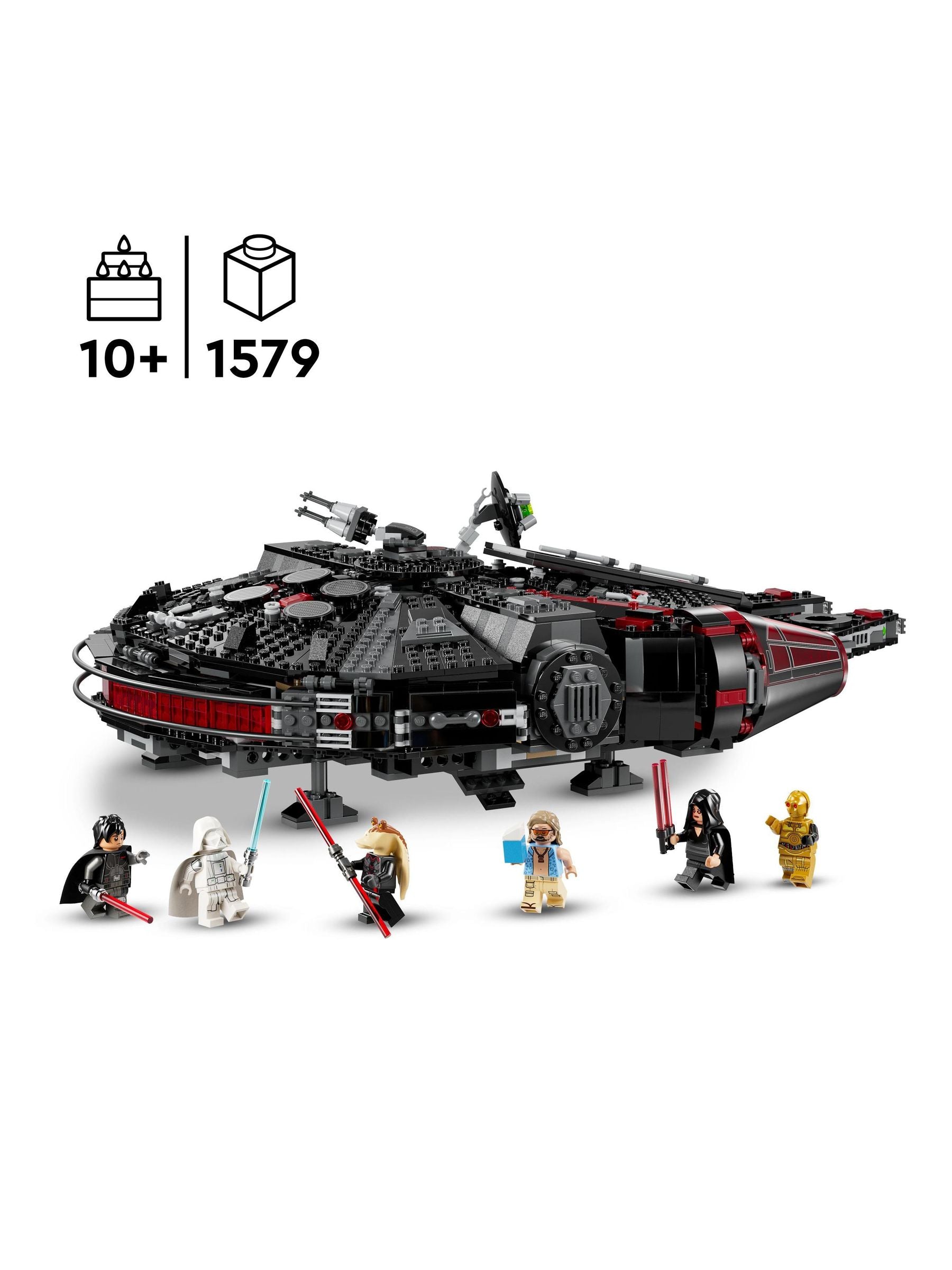 LEGO Star Wars Dark Falcon building toy set 1579 pieces (British brand)