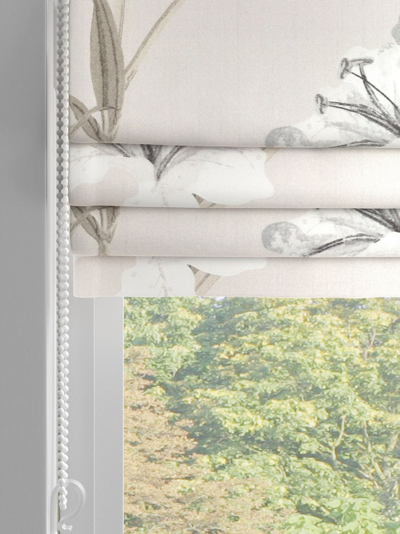 Next Natural Lily Floral roman blind (British brand)