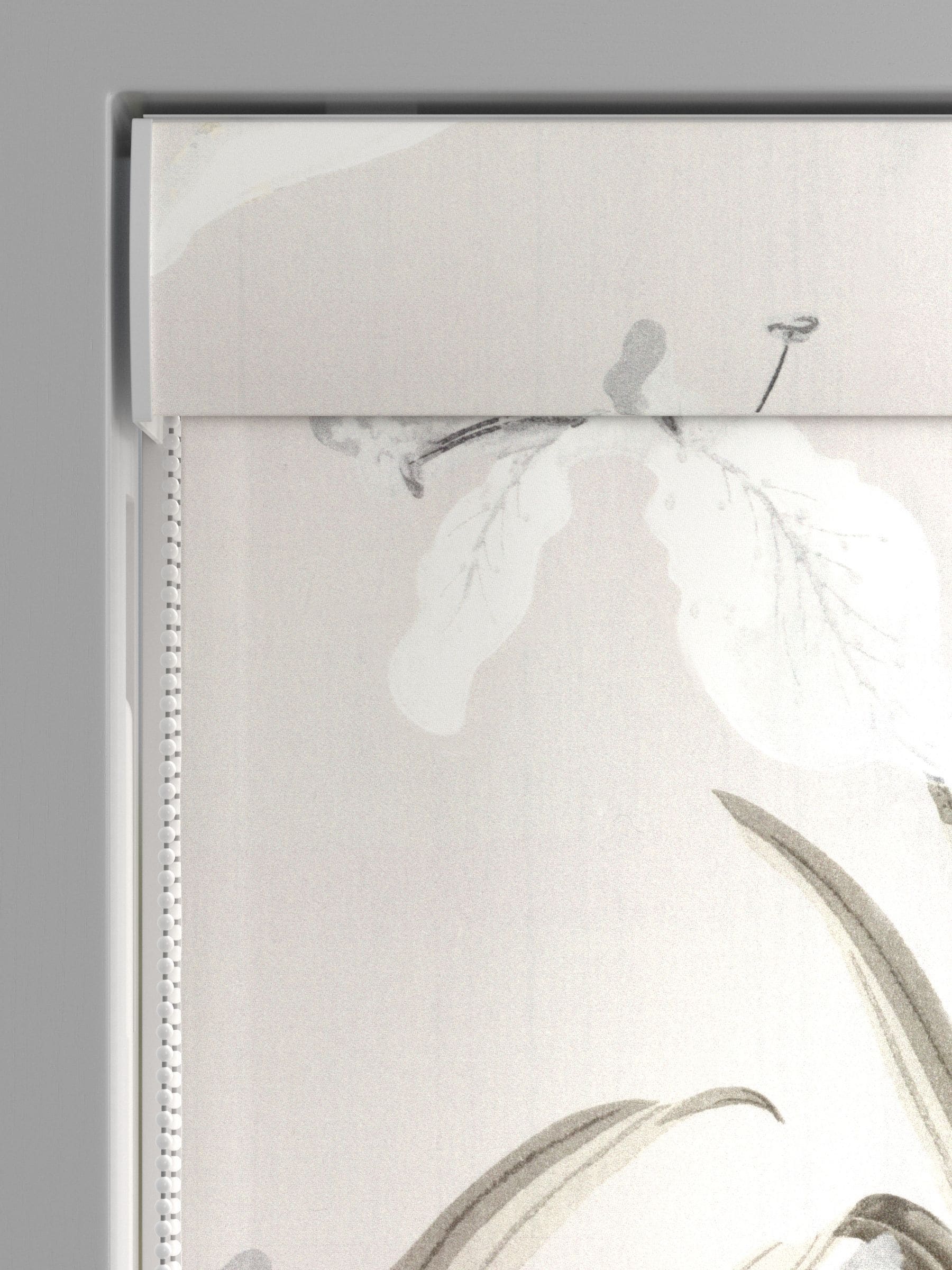 Next Natural Lily Floral roman blind (British brand)