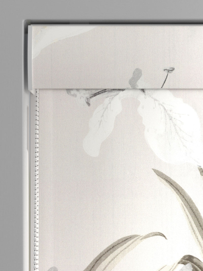 Next Natural Lily Floral roman blind (British brand)