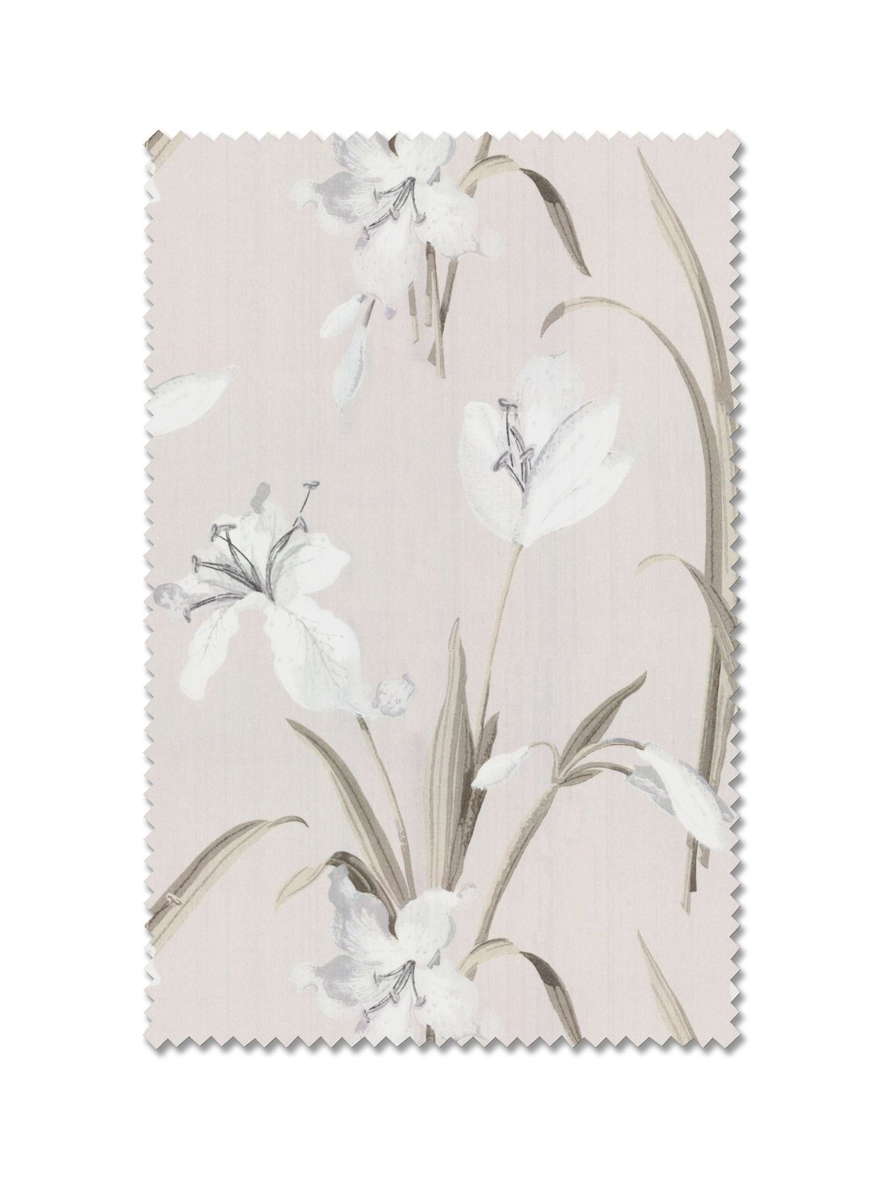 Next Natural Lily Floral roman blind (British brand)