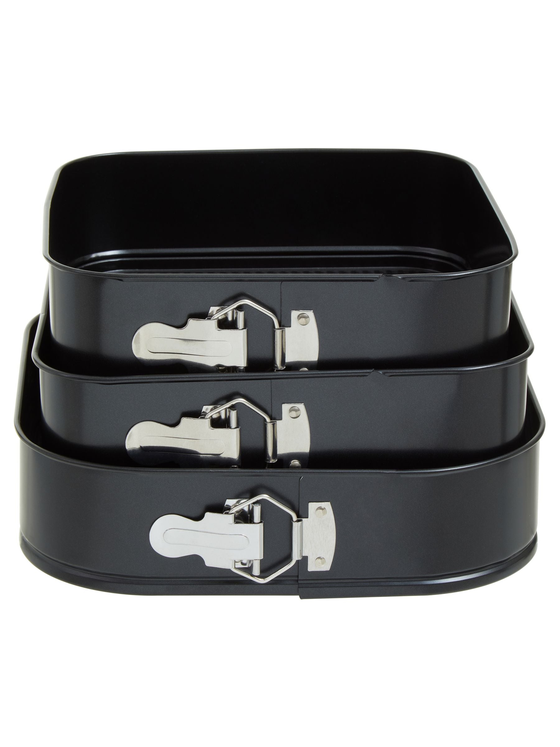 Maison by Premier Black From Scratch square cake tins set of three, imported from the UK
