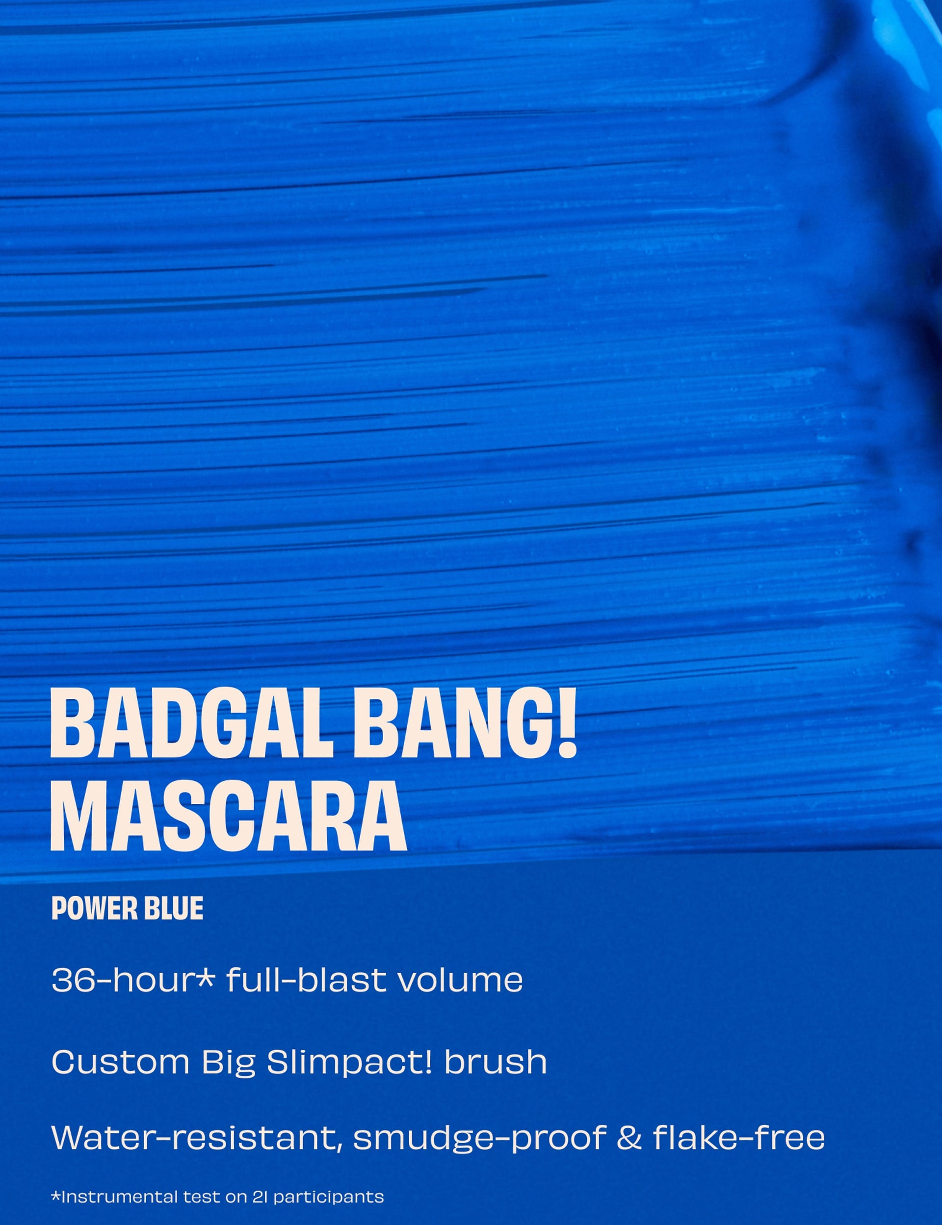 Benefit Volumising Mascara Power Blue 8.5g - British product