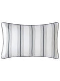 Laura Ashley Grey Charcoal Reversible Tuileries duvet cover set, UK version