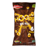 BBQ beef flavour potato hoops, 6 pack, UK version