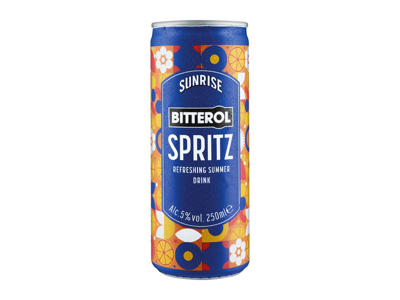 Bitterol spritz ready to drink can 250ml, UK version