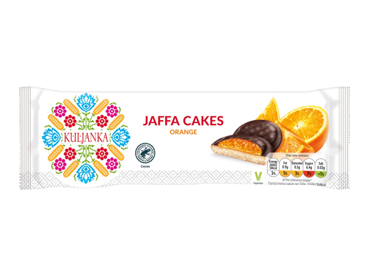 Assorted Jaffa Cakes with strawberry and cherry flavours (British brand)